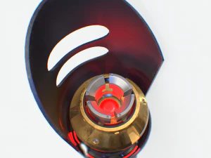 sabre de luz hp pbr Modelo 3D