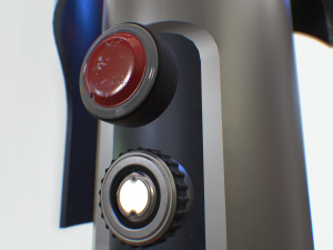 lightsaber hp pbr Modello 3D