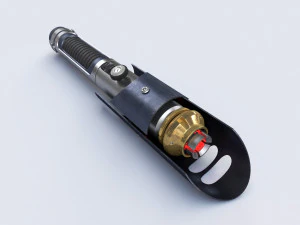 sabre de luz hp pbr Modelo 3D