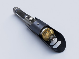 lightsaber hp pbr Modello 3D