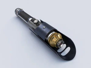 sabre de luz hp pbr Modelo 3D