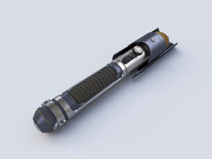 sabre de luz hp pbr Modelo 3D