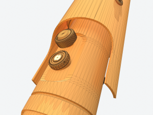 lightsaber hp pbr Modello 3D