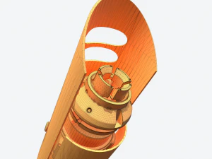 sabre de luz hp pbr Modelo 3D