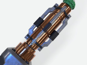 sonic screwdriver sci-fi pbr 3D Model