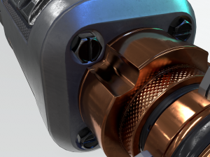 sonic screwdriver sci-fi pbr 3D Model