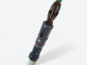 sonic screwdriver sci-fi pbr 3D Model