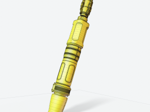 sonic screwdriver sci-fi pbr 3D Model
