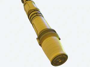 звуковая отвертка научно-фантастическая pbr 3D Модель