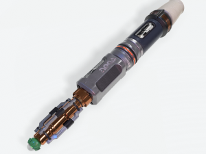 sonic screwdriver sci-fi pbr 3D Model