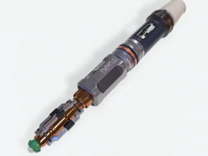 звуковая отвертка научно-фантастическая pbr 3D Модель