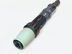 sonic screwdriver sci-fi pbr 3D Model