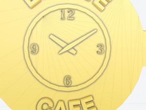 eagle cafe motorway sign Modelo 3D