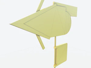 motel sign pbr 3D Model