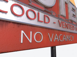 motorway motel sign pbr Modelo 3D