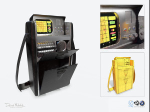 sci-fi medical tricoder Model 3D