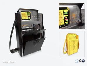 sci-fi medical tricoder 3D Model