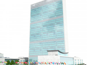 united nation headquarter Modèle 3D