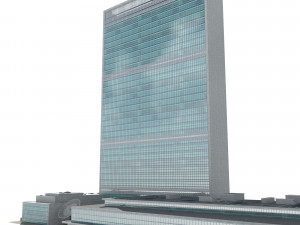 united nation headquarter Modèle 3D
