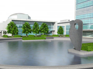 united nation headquarter 3D Model