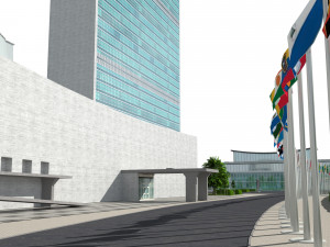 united nation headquarter Modèle 3D
