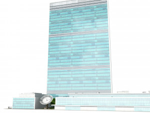united nation headquarter Modèle 3D