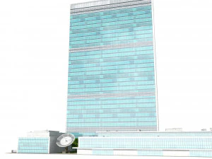 united nation headquarter 3D Model