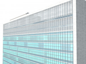 united nation headquarter Modèle 3D