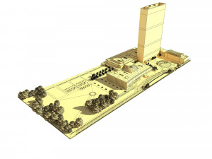 united nation headquarter Modèle 3D