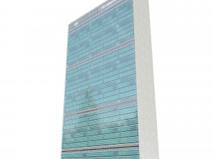 united nation headquarter main building Model 3D