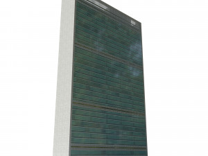 united nation headquarter main building Model 3D