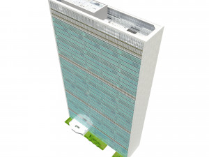 united nation headquarter main building Model 3D