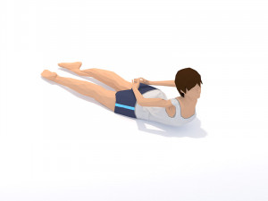 30 yoga pose animations bundle woman 3D 模型