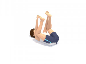 30 yoga pose animations bundle woman 3D 模型
