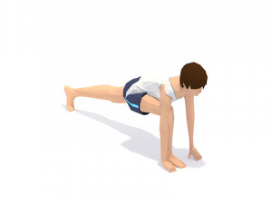 30 yoga pose animations bundle woman 3D 模型