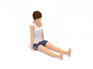 30 yoga pose animations bundle woman 3D 模型