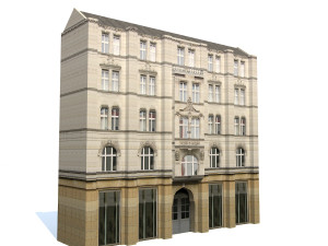 low poly building 194 3D Model
