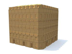 apartment house 195 3D Model