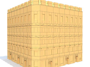 apartment house 195 3D Model