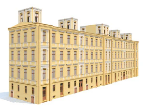 apartment house 196 3D Model