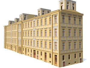 apartment house 196 3D Model