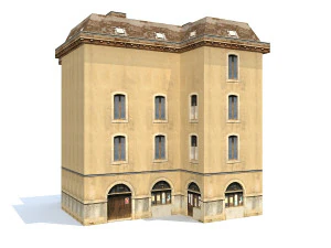 apartment house 197 3D Model