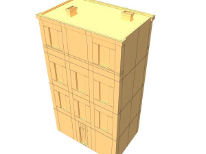 apartment house 198 3D-Modell