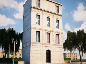 apartment house 198 3D-Modell