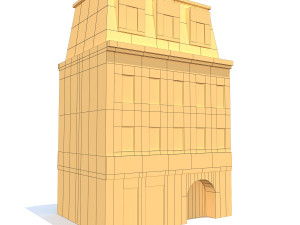 apartment house 199 Model 3D