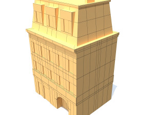 apartment house 199 Model 3D