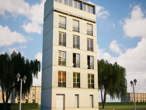 apartment house 200 Modelo 3D