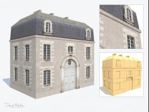apartment house 201 3D Model
