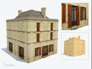 apartment house 202 Modelo 3D