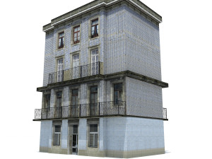apartment house 203 3D 모델